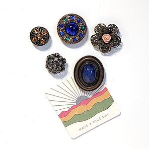 Upcycled jewellery magnet bundle